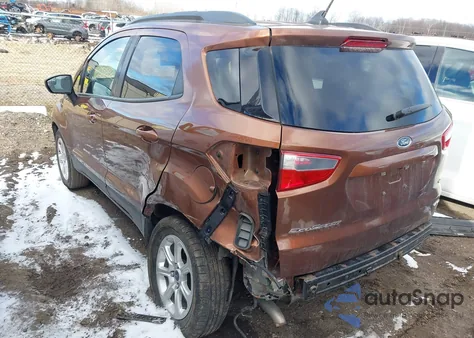 2019 Ford Ecosport Se z USA, uszkodzony, nr VIN MAJ6S3GL0KC268379